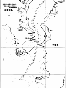東京湾口海況図(2025/08/01)