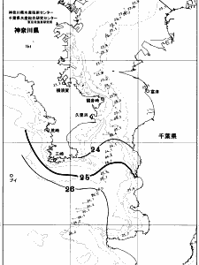東京湾口海況図(2025/10/09)