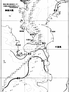 東京湾口海況図(2025/10/19)