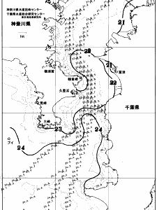 東京湾口海況図(2025/10/21)