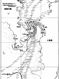 東京湾口海況図(2025/12/22)