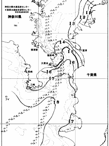 東京湾口海況図(2025/12/27)