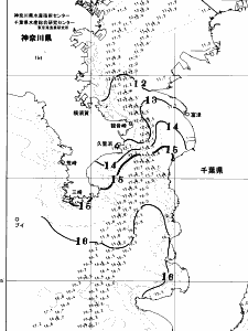 東京湾口海況図(2026/01/18)