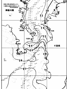東京湾口海況図(2026/01/22)