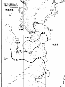 東京湾口海況図(2026/03/04)