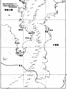 東京湾口海況図(2026/07/08)