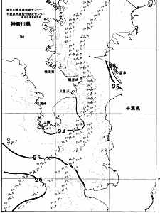 東京湾口海況図(2026/07/10)