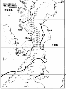 東京湾口海況図(2026/07/12)