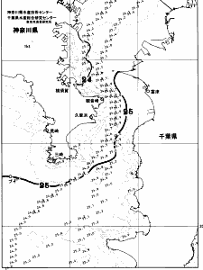 東京湾口海況図(2026/07/13)