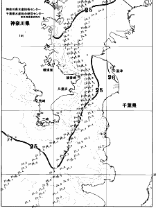 東京湾口海況図(2026/07/14)