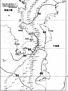 東京湾口海況図(2026/07/18)