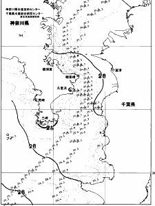 東京湾口海況図(2026/07/20)