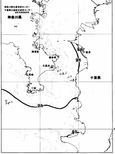 東京湾口海況図(2026/09/15)