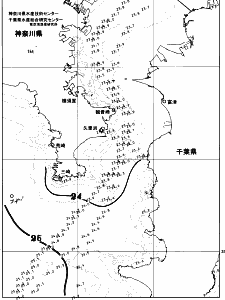 東京湾口海況図(2026/09/23)