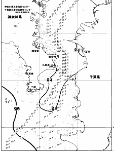 東京湾口海況図(2026/09/25)