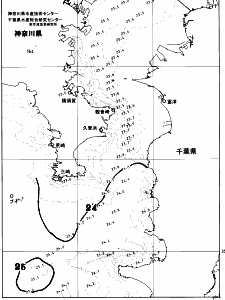 東京湾口海況図(2026/09/29)