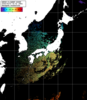 NOAA人工衛星画像:日本全域, パス=20250407 00:02 UTC