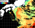 NOAA人工衛星画像:黒潮域, パス=20250409 11:13 UTC