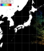 NOAA人工衛星画像:日本全域, パス=20250409 23:01 UTC