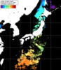 NOAA人工衛星画像:日本全域, パス=20250412 02:39 UTC