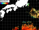 NOAA人工衛星画像:黒潮域, パス=20250412 11:17 UTC