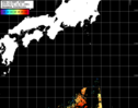 NOAA人工衛星画像:黒潮域, パス=20250412 14:02 UTC