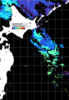 NOAA人工衛星画像:親潮域, 1日合成画像(2025/04/13UTC)