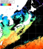 NOAA人工衛星画像:日本全域, 1日合成画像(2025/04/14UTC)