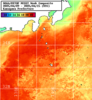 NOAA人工衛星画像:神奈川県近海, 1週間合成画像(2025/04/09～2025/04/15UTC)