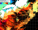 NOAA人工衛星画像:黒潮域, 1日合成画像(2025/04/15UTC)