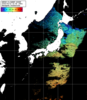 NOAA人工衛星画像:日本全域, パス=20250416 23:55 UTC