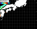 NOAA人工衛星画像:黒潮域, パス=20250418 03:03 UTC