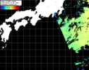 NOAA人工衛星画像:黒潮域, パス=20250419 10:48 UTC