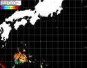 NOAA人工衛星画像:黒潮域, パス=20250419 14:13 UTC