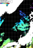 NOAA人工衛星画像:日本海, 1日合成画像(2025/04/19UTC)