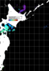 NOAA人工衛星画像:親潮域, 1日合成画像(2025/04/20UTC)