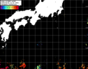 NOAA人工衛星画像:黒潮域, パス=20250422 13:33 UTC