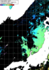 NOAA人工衛星画像:日本海, 1日合成画像(2025/04/22UTC)