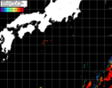 NOAA人工衛星画像:黒潮域, パス=20250423 10:50 UTC