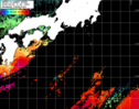NOAA人工衛星画像:黒潮域, パス=20250425 11:49 UTC