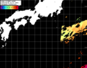 NOAA人工衛星画像:黒潮域, パス=20250425 23:37 UTC