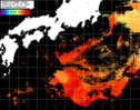 NOAA人工衛星画像:黒潮域, パス=20250427 11:07 UTC