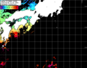 NOAA人工衛星画像:黒潮域, パス=20250428 12:28 UTC