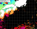 NOAA人工衛星画像:黒潮域, 1日合成画像(2025/04/28UTC)