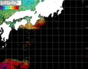 NOAA人工衛星画像:黒潮域, パス=20250430 00:26 UTC