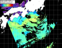 NOAA人工衛星画像:黒潮域, パス=20250502 11:24 UTC