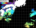 NOAA人工衛星画像:黒潮域, パス=20250505 01:03 UTC
