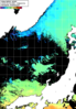 NOAA人工衛星画像:日本海, 1日合成画像(2025/05/05UTC)