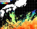 NOAA人工衛星画像:黒潮域, 1日合成画像(2025/05/23UTC)