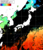 NOAA人工衛星画像:日本全域, 1日合成画像(2025/05/24UTC)